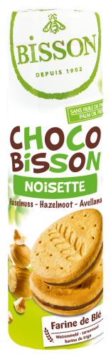 CIASTKA MARKIZY Z KREMEM ORZECHOWYM BIO 300 g - BISSON-1 34391 