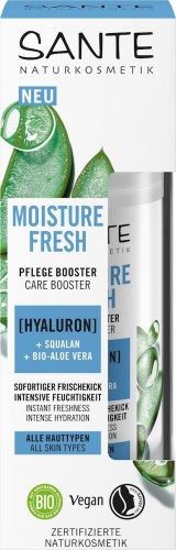 KREM-BOOSTER DO TWARZY NAWILŻAJĄCY Z KWASEM HIALURONOWYM, SKWALANEM I ALOESEM ECO 50 ml - SANTE-1 34397 