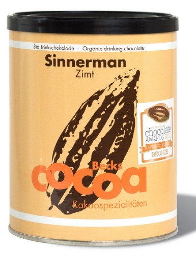CZEKOLADA DO PICIA CYNAMONOWA BEZGLUTENOWA BIO 250 g - BECKS COCOA-1 34406 