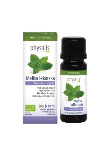 OLEJEK ETERYCZNY MELISA LEKARSKA BIO 10 ml - PHYSALIS-1 34413 