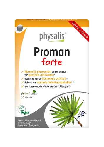 TABLETKI NA UKŁAD MOCZOWY (PROMAN FORTE) 30 szt. - PHYSALIS-1 34459 