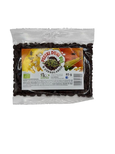 PESTKI DYNI W CZEKOLADZIE BEZGLUTENOWE BIO 85 g - EKOFLORKA-1 34467 