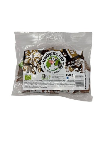 KRÓWKI O SMAKU PIERNIKOWYM BEZGLUTENOWE BIO 150 g - EKOFLORKA-1 34474 