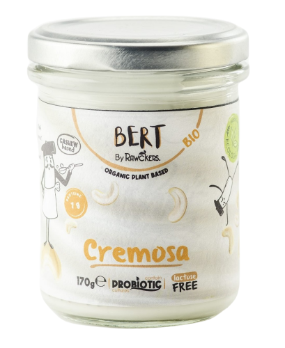 WEGAŃSKA ALTERNATYWA ŚMIETANY Z ORZECHÓW NERKOWCA BIO 170 g - BERT-1 34520 