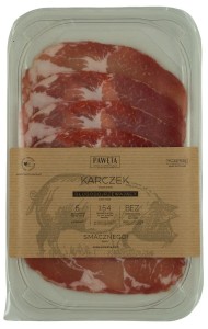KARCZEK WIEPRZOWY DOJRZEWAJĄCY PLASTRY BEZGLUTENOWY 65 g - PAWĘTA