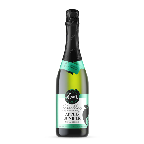 NAPÓJ BEZALKOHOLOWY JABŁKOWO - JAŁOWCOWY MUSUJĄCY BIO 750 ml - ÖUN-1 34553 