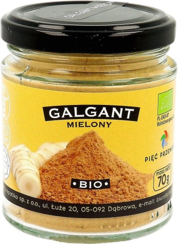 GALGANT MIELONY BEZGLUTENOWY BIO 70 g - PIĘĆ PRZEMIAN-1 34562 