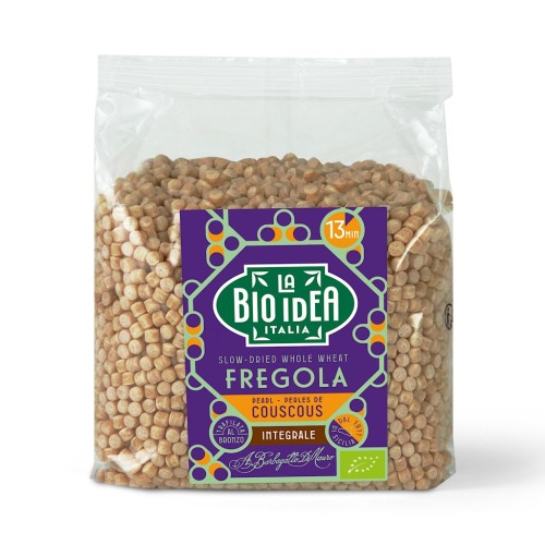 KASZA KUSKUS PERŁOWY RAZOWY FREGOLA BIO 400 g - LA BIO IDEA-1 34599 