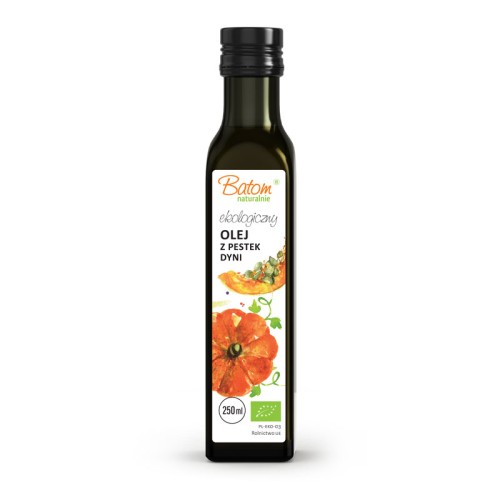 OLEJ Z PESTEK DYNI TŁOCZONY NA ZIMNO BIO 250 ml - BATOM-1 34601 