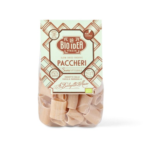 MAKARON (SEMOLINOWY) PACCHERI BIO 375 g - LA BIO IDEA-1 34602 