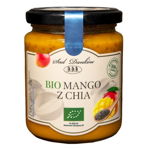 MANGO Z CHIA BEZ DODATKU CUKRÓW BIO 250 g - SAD DANKÓW-1 34627 