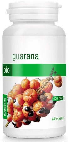 GUARANA BIO (300 mg) 120 KAPSUŁEK - PURASANA-1 34651 