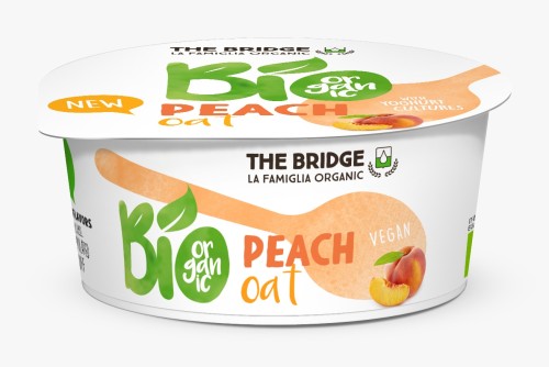 DESER OWSIANY BRZOSKWINIOWY BIO 125 g - THE BRIDGE-1 34683 