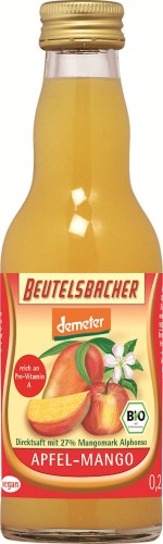 SOK JABŁKO - MANGO BIO 200 ml - BEUTELSBACHER-1 34701 