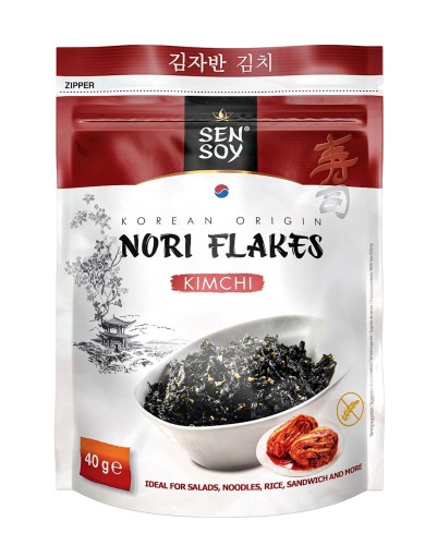 PŁATKI NORI KIMCHI BEZGLUTENOWE 40 g - SEN SOY-1 34716 