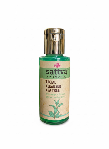 ŻEL DO MYCIA TWARZY DRZEWO HERBACIANE 100 ml - SATTVA (AYURVEDA)-1 34734 