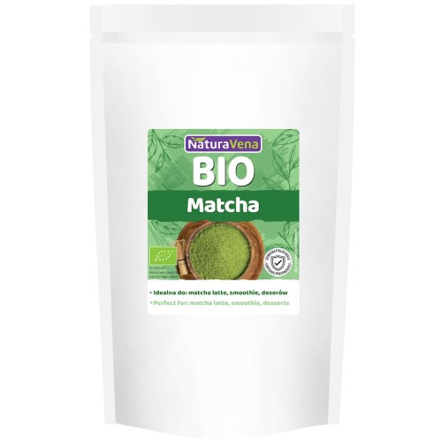 HERBATA ZIELONA MATCHA BIO 100 g - NATURAVENA-1 34744 
