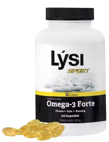 OMEGA-3 FORTE 120 KAPSUŁEK - LYSI SPORT-1 34760 