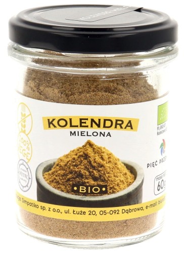 KOLENDRA MIELONA BEZGLUTENOWA BIO 60 g - PIĘĆ PRZEMIAN-1 34770 