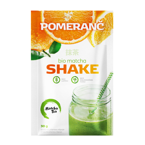 SHAKE Z MATCHĄ I POMARAŃCZĄ BEZGLUTENOWY BIO 30 g - AMYLON-1 34789 