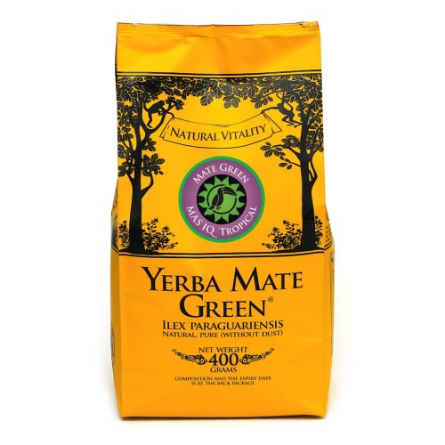 YERBA MATE MAS IQ TROPICAL 400 g - YERBA MATE GREEN-1 34833 