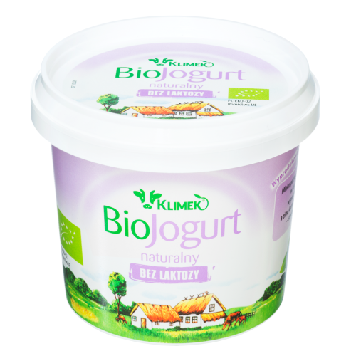 JOGURT NATURALNY BEZ LAKTOZY 2 % BIO 330 g - KLIMEKO-1 34842 