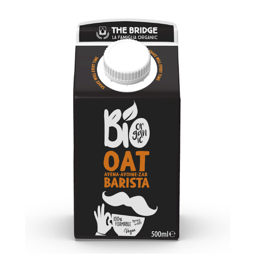 NAPÓJ OWSIANY BARISTA BEZ DODATKU CUKRÓW BIO 500 ml - THE BRIDGE-1 34863 