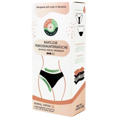 MAJTKI MENSTRUACYJNE BEZSZWOWE ROZMIAR M - FEMI.EKO-1 34878 