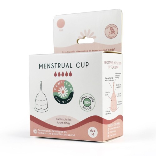 KUBECZEK MENSTRUACYJNY FIOLETOWY ROZMIAR M - FEMI.EKO-1 34886 