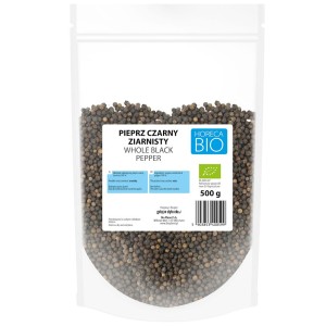 PIEPRZ CZARNY ZIARNISTY BIO 500 g - HORECA