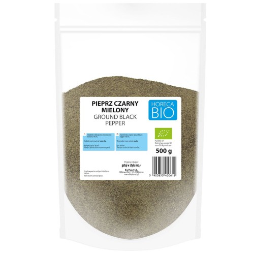 PIEPRZ CZARNY MIELONY BIO 500 g - HORECA-1 34901 