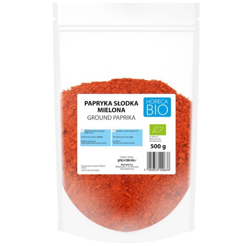 PAPRYKA SŁODKA MIELONA BIO 500 g - HORECA-1 34905 