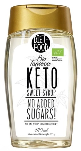 SYROP Z TAPIOKI KETO BEZGLUTENOWY BIO 180 ml - DIET-FOOD-1 34919 