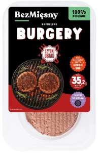 BURGERY ROŚLINNE 220 g - BEZMIĘSNY