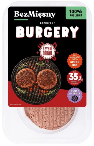 BURGERY ROŚLINNE 220 g - BEZMIĘSNY-1 34931 
