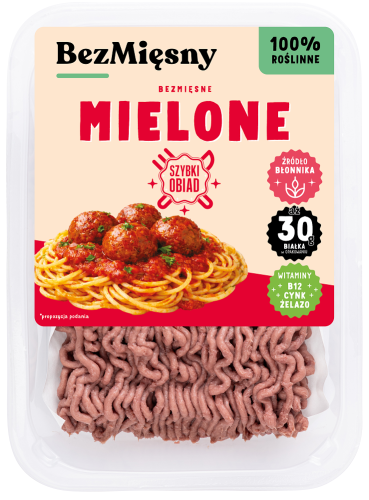 MIĘSO MIELONE ROŚLINNE 200 g - BEZMIĘSNY-1 34932 