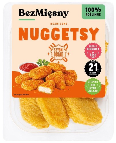 NUGGETSY ROŚLINNE 150 g - BEZMIĘSNY-1 34933 