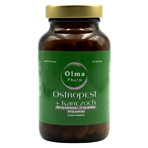 OSTROPEST + KARCZOCH 90 KAPSUŁEK - OLMA PHARM-1 34952 