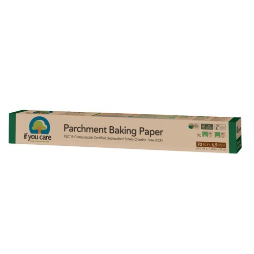 PAPIER DO PIECZENIA KOMPOSTOWALNY NIEBIELONY W ROLCE 19,80 m - IF YOU CARE-1 34953 