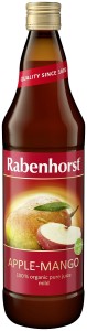 SOK JABŁKO - MANGO NFC BIO 750 ml - RABENHORST
