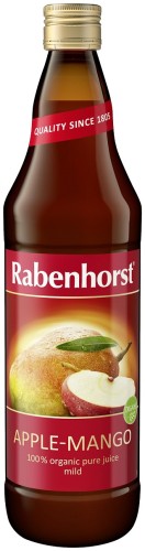 SOK JABŁKO - MANGO NFC BIO 750 ml - RABENHORST-1 34961 
