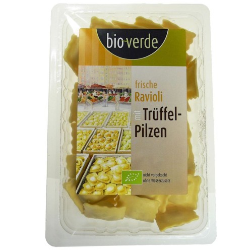 RAVIOLI ŚWIEŻE Z TRUFLAMI BIO 250 g - BIO-VERDE-1 34998 