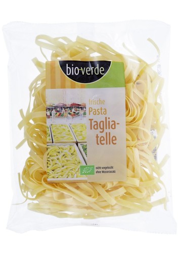 MAKARON (SEMOLINOWY JAJECZNY ŚWIEŻY) TAGLIATELLE BIO 250 g - BIO-VERDE-1 35002 
