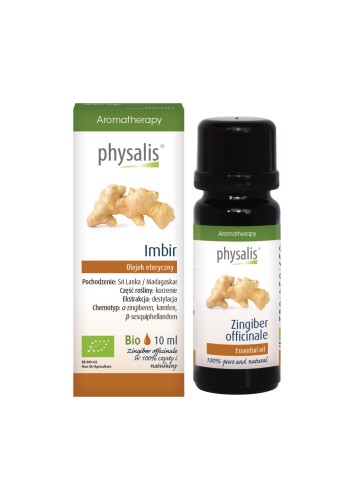 OLEJEK ETERYCZNY IMBIR BIO 10 ml - PHYSALIS-1 35009 