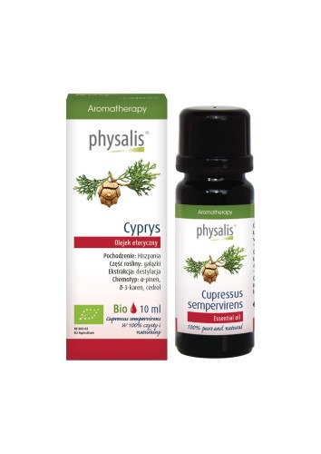 OLEJEK ETERYCZNY CYPRYS BIO 10 ml - PHYSALIS-1 35013 