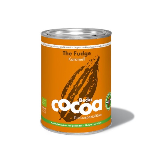 CZEKOLADA DO PICIA MLECZNY KARMEL BEZGLUTENOWA BIO 275 g - BECKS COCOA-1 35021 