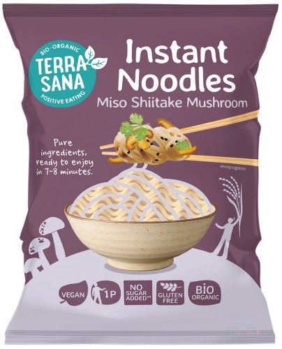 ZUPA BŁYSKAWICZNA Z MAKARONEM, MISO I GRZYBAMI SHIITAKE BEZGLUTENOWA BIO 90 g - TERRASANA-1 35025 