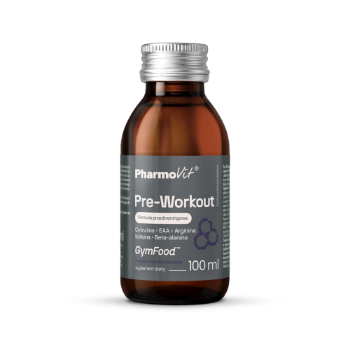 SHOT PRE-WORKOUT O SMAKU OWOCÓW SKANDYNAWSKICH 100 ml - PHARMOVIT (GYM FOOD)-1 35027 