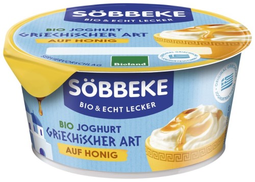 JOGURT TYPU GRECKIEGO Z MIODEM BIO 150 g - SOBBEKE-1 35039 