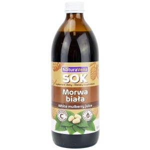 SOK MORWA BIAŁA 500 ml - NATURAVENA